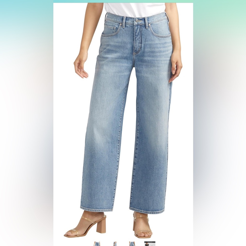 Silver Jeans The Slouchy Straight Jeans